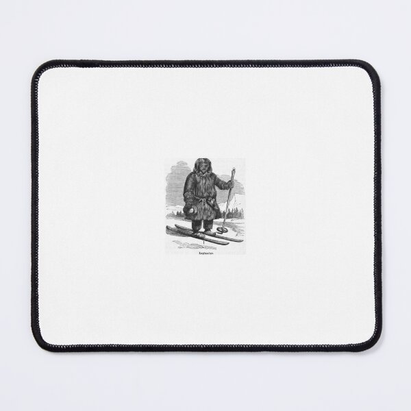 Item preview, Vintage Laplander Skier Woodcut Illustration designed and sold by Antique Science Press.