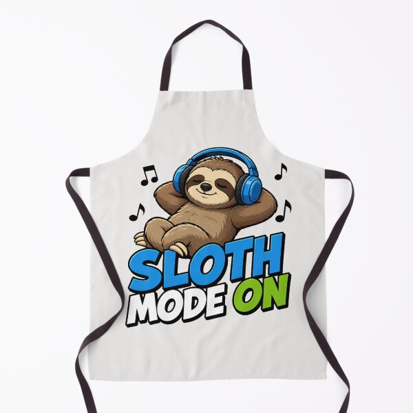 Item preview, Sloth Mode On Headphones designed and sold by TshirtsOnline-.