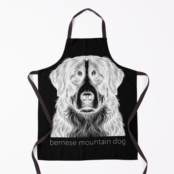 Item preview, Bernese Mountain Dog Illustration for dark shirt designed and sold by SUP-R-Ts.