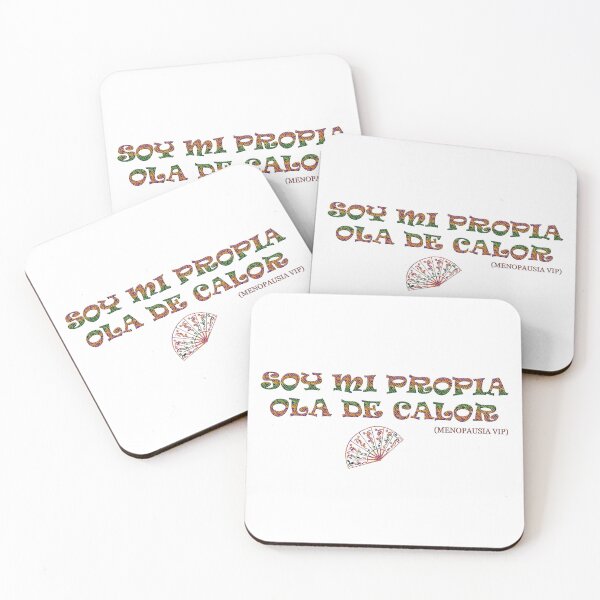 Item preview, Soy mi propia ola de calor - Spanish Menopause Humor designed and sold by Yamy Morrell Art and Design.