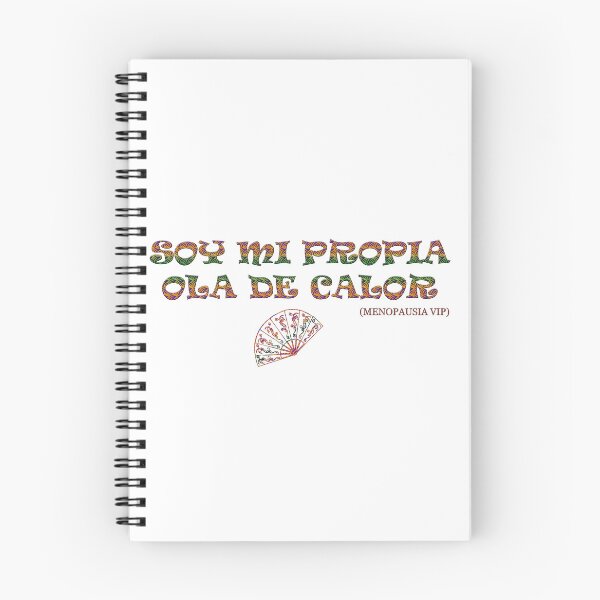 Item preview, Soy mi propia ola de calor - Spanish Menopause Humor designed and sold by Yamy Morrell Art and Design.