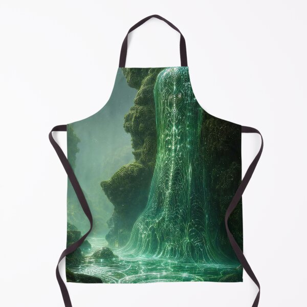 Item preview, Glowing Sacred Geometry Emerald Waterfall Pool | Monkeybusiness designed and sold by monkeybusiness.pt.