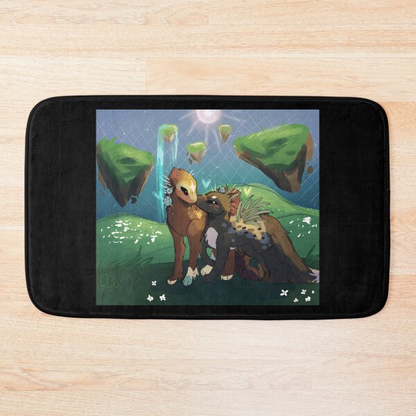 Item preview, Whimsical Creatures in a Dreamy Landscape designed and sold by Catsi-Nook-Art.