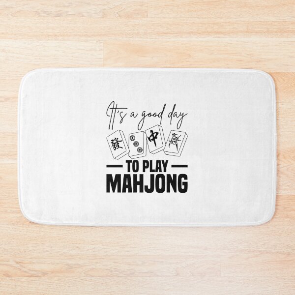 Item preview, It's a Good Day to Play Mahjong designed and sold by designclub.