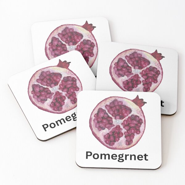 Item preview, pomegranate oil painting meme designed and sold by Earlrose.
