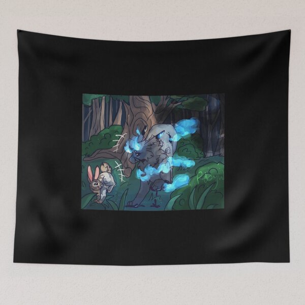 Item preview, Mystical Forest Encounter with Enchanted Creatures designed and sold by Catsi-Nook-Art.