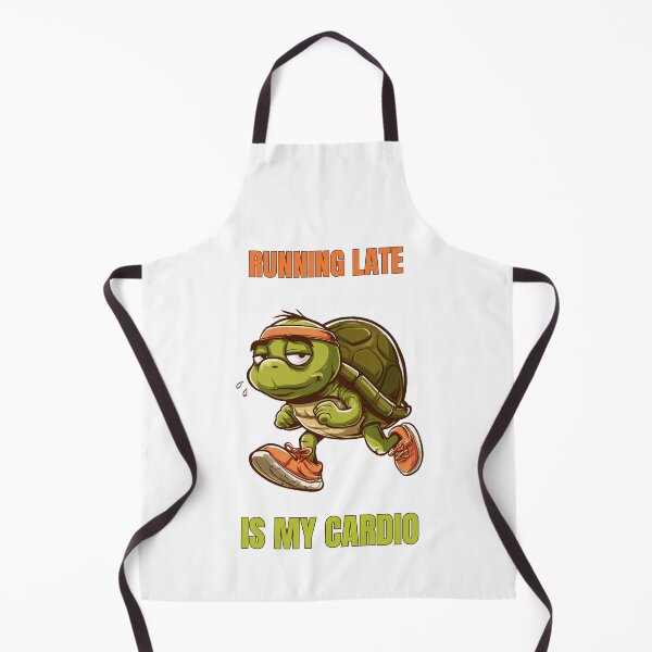 Item preview, Running Late Is My Cardio Turtle designed and sold by SamodivaAtelier.