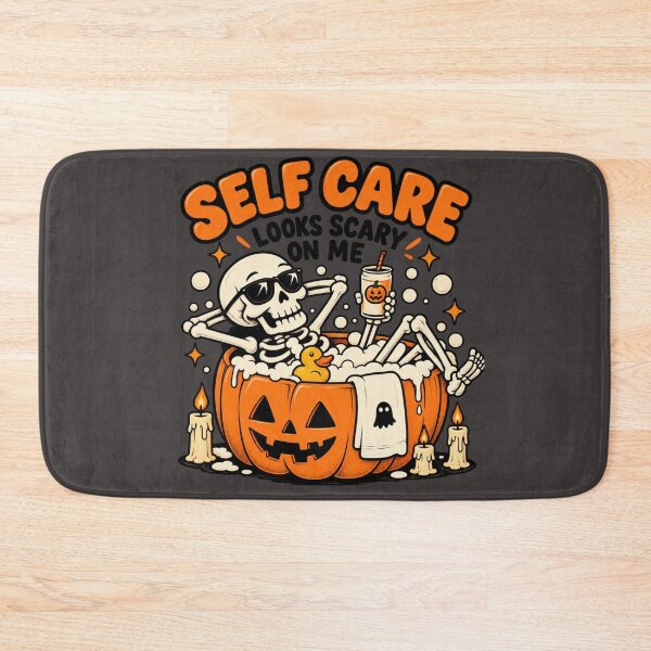 Item preview, Spooky Self Care Skeleton Bath designed and sold by Houldi.