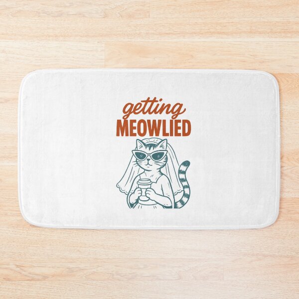 Item preview, Getting Meowied Funny Cat Bride Cat feline bride designed and sold by saidaone.