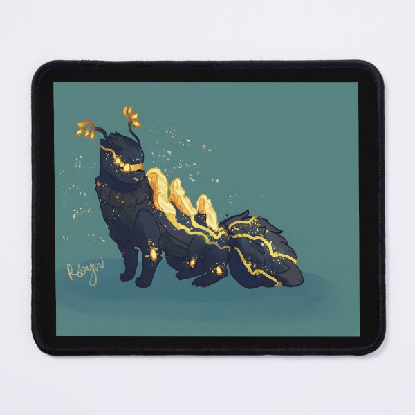Item preview, Majestic Elemental Cat with Golden Accents designed and sold by Catsi-Nook-Art.