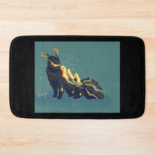 Item preview, Majestic Elemental Cat with Golden Accents designed and sold by Catsi-Nook-Art.