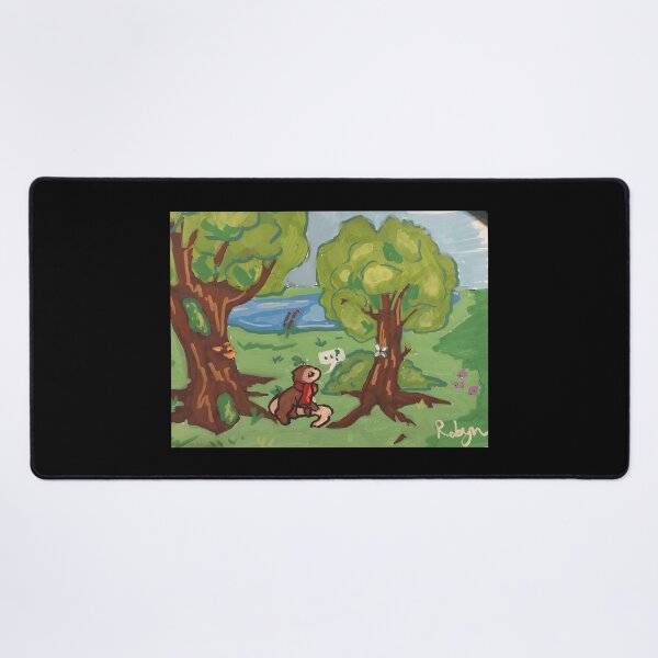Item preview, Whimsical Forest Scene with Adorable Character designed and sold by Catsi-Nook-Art.