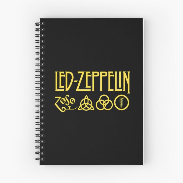 Item preview, Leds Zeppelins Iconic Band Symbols designed and sold by XanDuriCatcute.