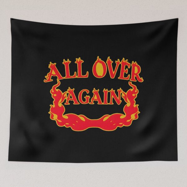 Item preview, All Over Again Brothers Retro Flames Fire designed and sold by BornaBhatia.