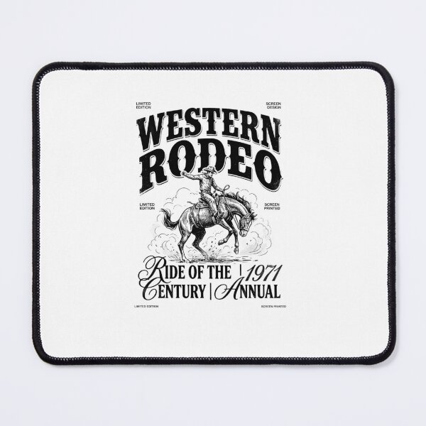 Item preview, Western Rodeo Cowboy Ride Of The Century Vintage designed and sold by Leoprinty.