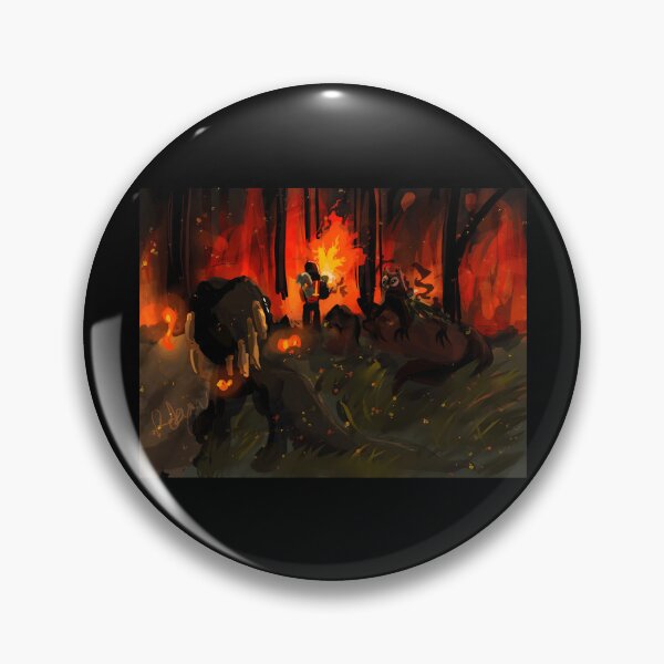Item preview, fiery forest creatures designed and sold by Catsi-Nook-Art.