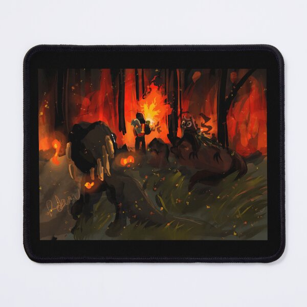 Item preview, fiery forest creatures designed and sold by Catsi-Nook-Art.