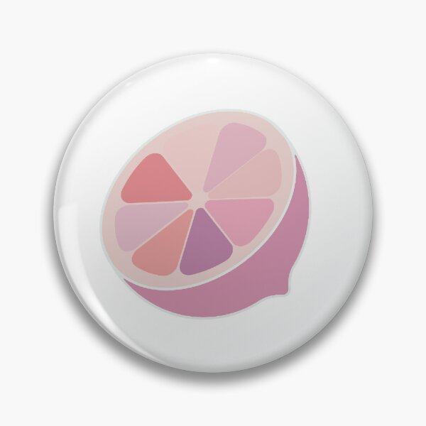 Item preview, Pink Lemon Citrus Slice - Colourful Fruit Illustration designed and sold by iampaulmorris.