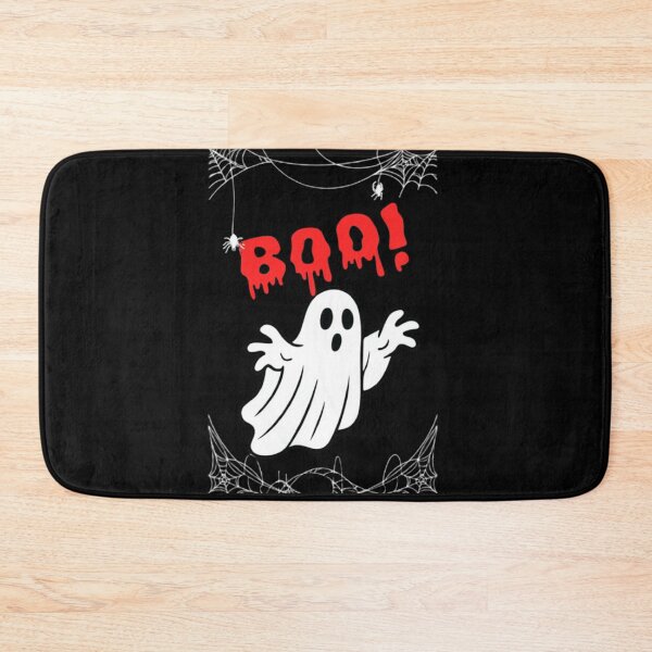Item preview, Funny Spooky Ghost "Boo!" – Cute Halloween Dripping Blood Ghost designed and sold by PoppaBear71.