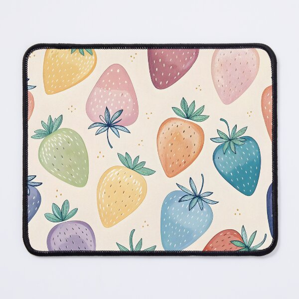 Item preview, Strawberry pattern  designed and sold by trendspatterns.