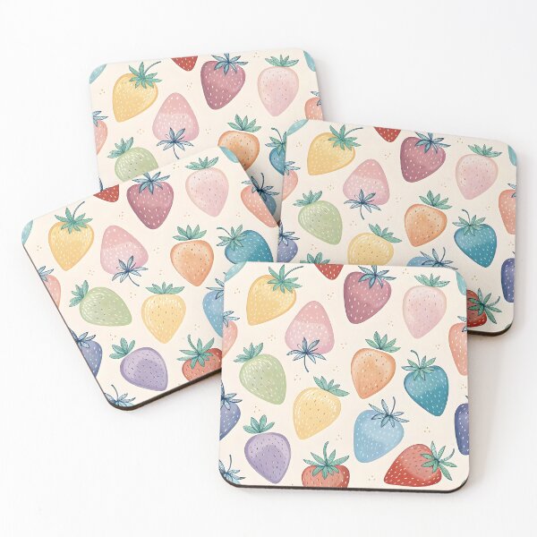Item preview, Strawberry pattern  designed and sold by trendspatterns.