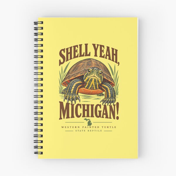 Item preview, Shell Yeah MI Painted-Turtle designed and sold by taiche.