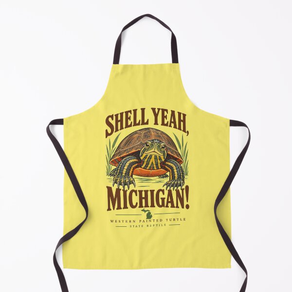 Item preview, Shell Yeah MI Painted-Turtle designed and sold by taiche.