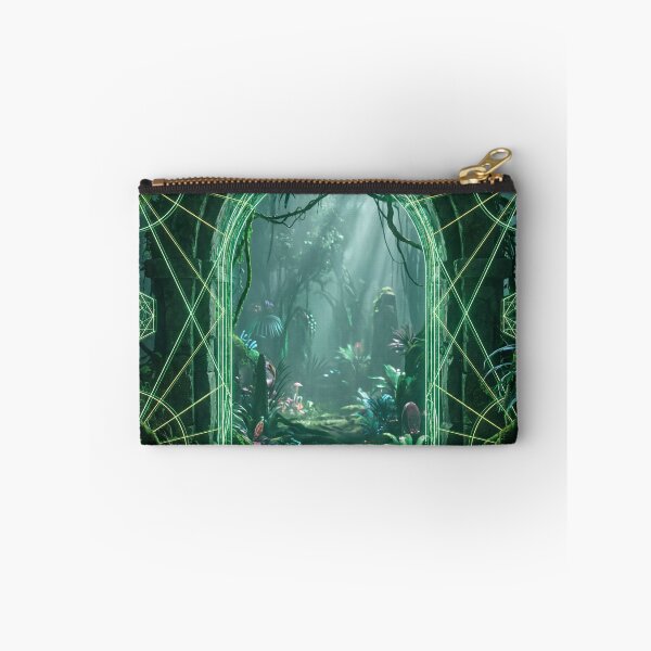 Item preview, Glowing Metatron's Cube Jungle Stone Arch Portal | Monkeybusiness designed and sold by monkeybusiness.pt.