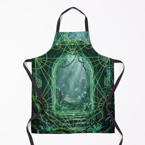 Item preview, Glowing Metatron's Cube Jungle Stone Arch Portal | Monkeybusiness designed and sold by monkeybusiness.pt.