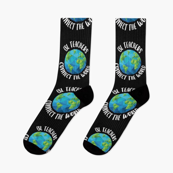 Item preview, Fun ESL Teacher Connect The World Teaching ELL Student Women designed and sold by MadrigueraSM-.