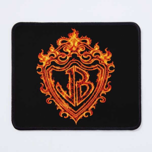 Item preview, JB Crest Flame - Burning Up Tour Retro designed and sold by BornaBhatia.