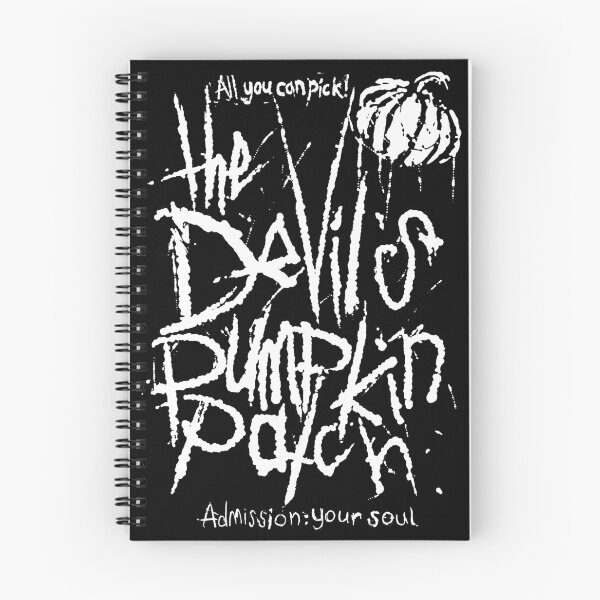 Item preview, The Devil's Pumpkin Patch (white) designed and sold by LostintheLines.