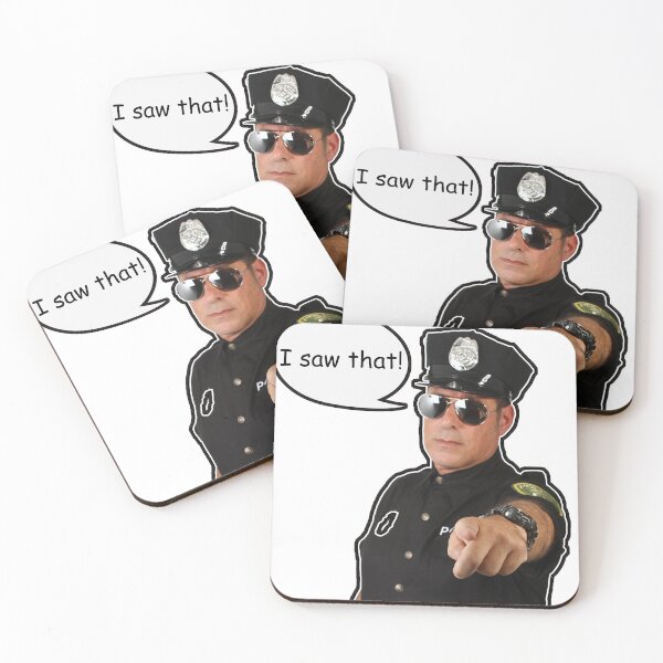 Artikelvorschau, Der Polizist hat dich erwischt entworfen und verkauft von PaulKPhoto.