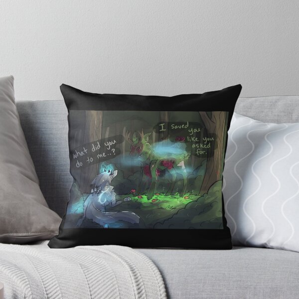Item preview, mystical forest encounter with a transformed creature designed and sold by Catsi-Nook-Art.