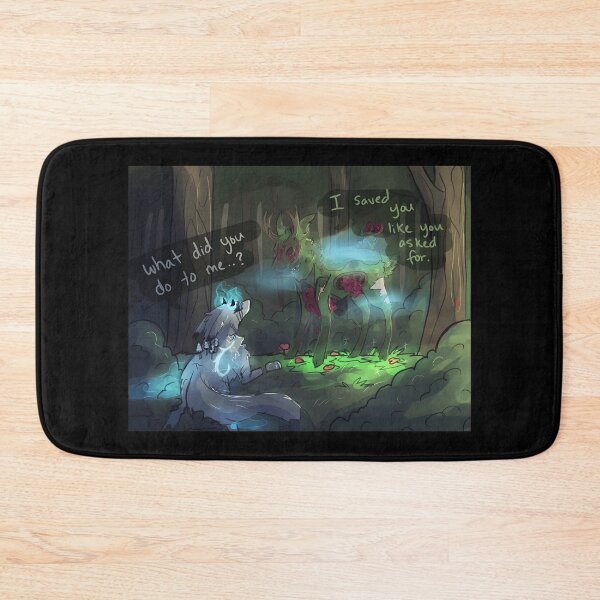 Item preview, mystical forest encounter with a transformed creature designed and sold by Catsi-Nook-Art.
