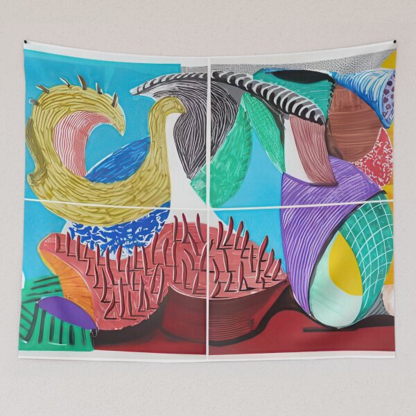 Item preview, David Hockney -  Four Part Splinge - Signed Print by David Hockney undefinedr designed and sold by LILLIANSTRANGEy.