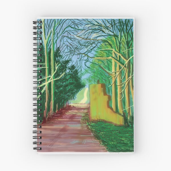 Item preview, David Hockney -  The Arrival Of Spring In Woldgate, East Yorkshire In  (twenty eleven) -  March - Signed Print by David Hockney undefinedr designed and sold by LILLIANSTRANGEy.