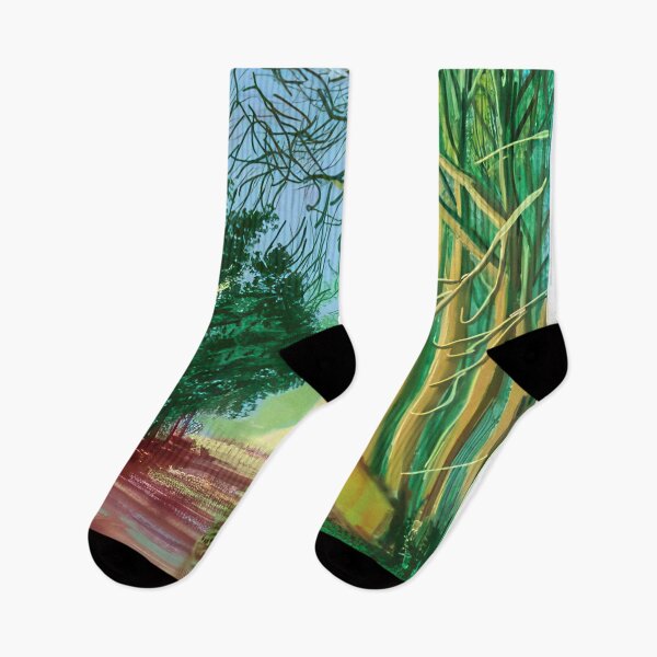 Item preview, David Hockney -  The Arrival Of Spring In Woldgate, East Yorkshire In  (twenty eleven) -  March - Signed Print by David Hockney undefinedr designed and sold by LILLIANSTRANGEy.