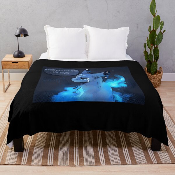 Item preview, Blue Creature with Emotional Tear and Quote designed and sold by Catsi-Nook-Art.