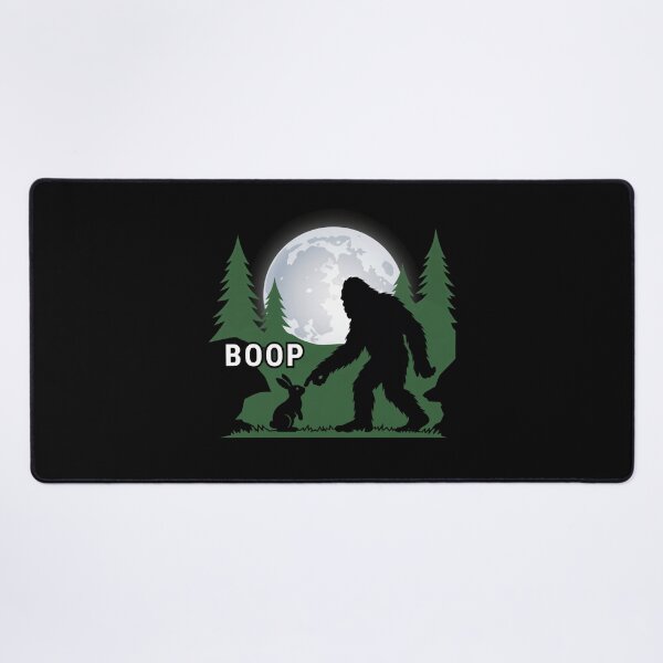 Item preview, Bigfoot Booping Frog, Sasquatch Full Moon Silhouette, Funny Cryptid, Forest Creature Art, Cute Meme designed and sold by w66aboo.