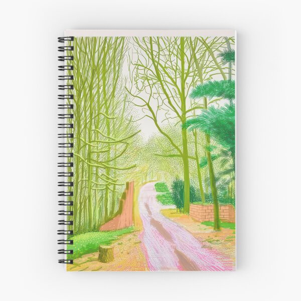 Item preview, David Hockney -  The Arrival Of Spring In Woldgate, East Yorkshire In  (twenty eleven) -  March - Signed Print by David Hockney undefinedr designed and sold by LILLIANSTRANGEy.
