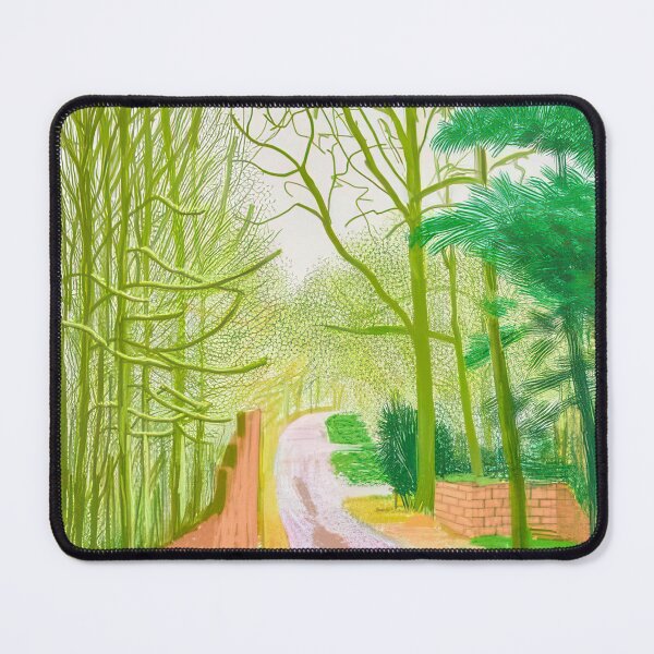 Item preview, David Hockney - The Arrival Of Spring In Woldgate, East Yorkshire In (twenty eleven) - March - Signed Print by David Hockney undefinedr designed and sold by LILLIANSTRANGEy.