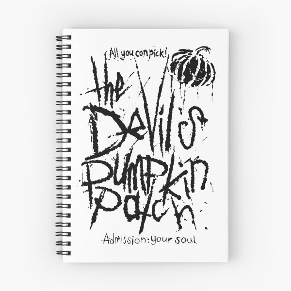 Item preview, The Devil's Pumpkin Patch (black) designed and sold by LostintheLines.
