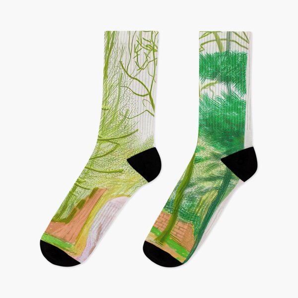 Item preview, David Hockney -  The Arrival Of Spring In Woldgate, East Yorkshire In  (twenty eleven) -  March - Signed Print by David Hockney undefinedr designed and sold by LILLIANSTRANGEy.