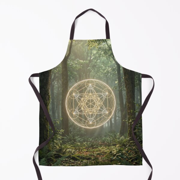 Item preview, Glowing Metatron's Cube Forest Sunbeam Orb | Monkeybusiness designed and sold by monkeybusiness.pt.