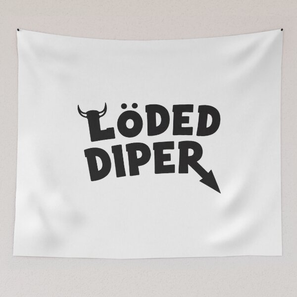 Item preview, LÖDEDS DIPERS Devil Horn Tail Quote  designed and sold by XanDuriCatcute.