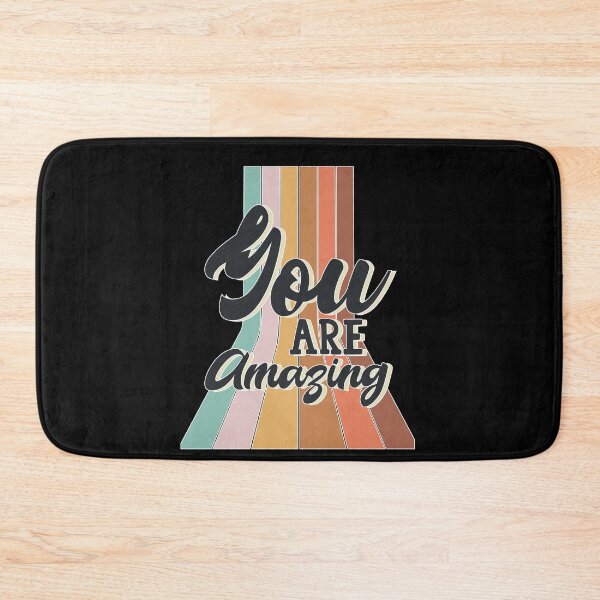 Item preview, Retro You Are Amazing Positive Message Motivational Teacher designed and sold by MadrigueraSM-.