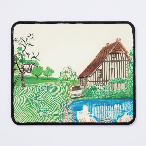 Item preview, David Hockney - In Front Of House Looking East - Signed Print by David Hockney undefinedr designed and sold by LILLIANSTRANGEy.
