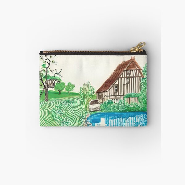 Item preview, David Hockney -  In Front Of House Looking East - Signed Print by David Hockney undefinedr designed and sold by LILLIANSTRANGEy.