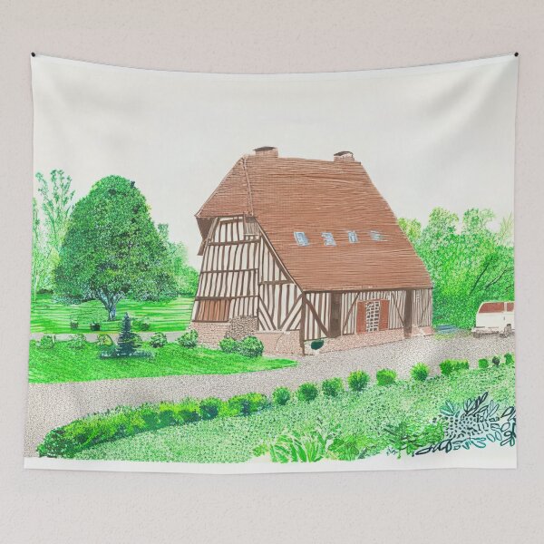 Item preview, David Hockney -  In Front Of House Looking West - Signed Print by David Hockney undefinedr designed and sold by LILLIANSTRANGEy.